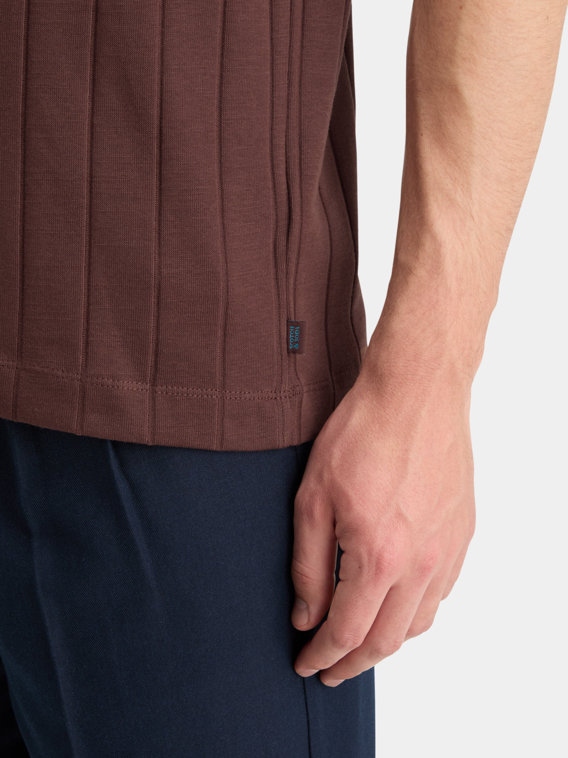 Rib knit polo - Scotch & Soda AU