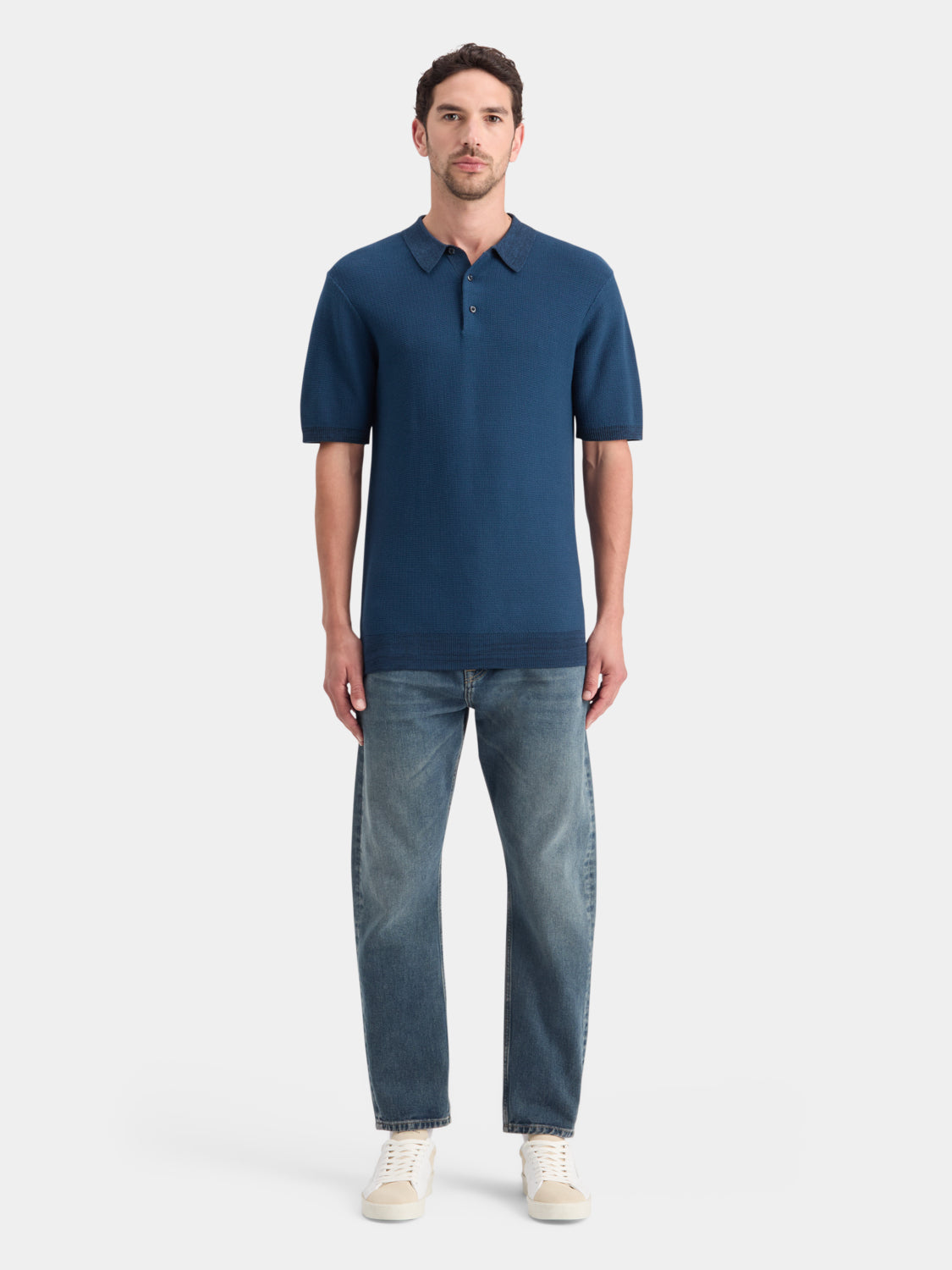 Structured knit polo - Scotch & Soda AU