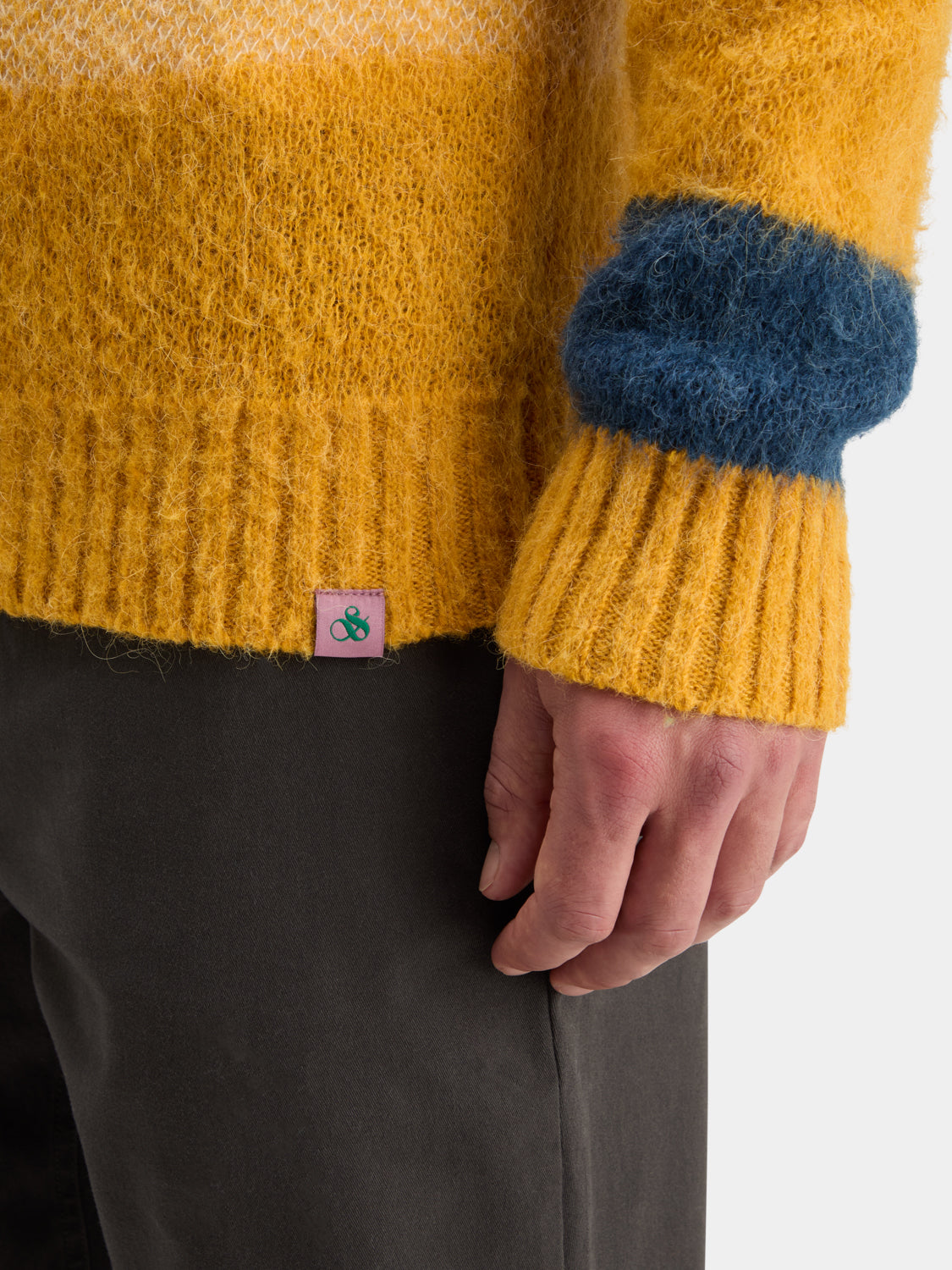 Alpaca wool blend pullover - Scotch & Soda AU
