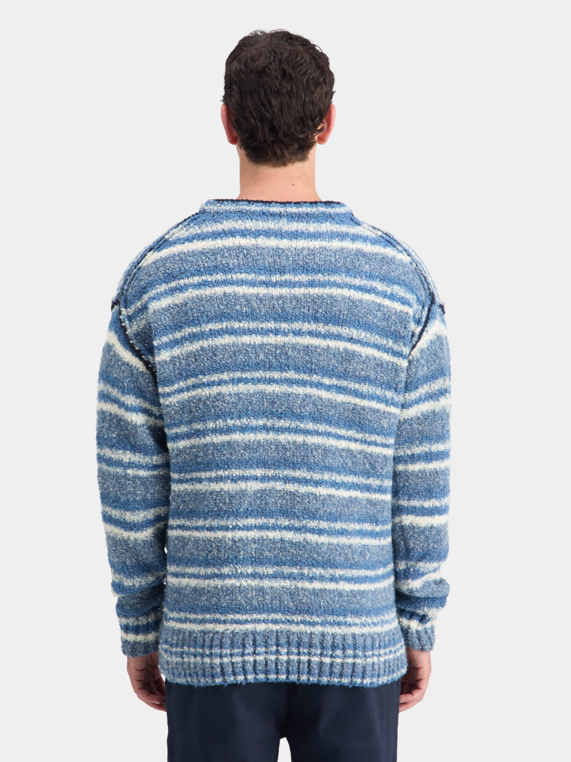 Drop shoulder boucle pullover - Scotch & Soda AU