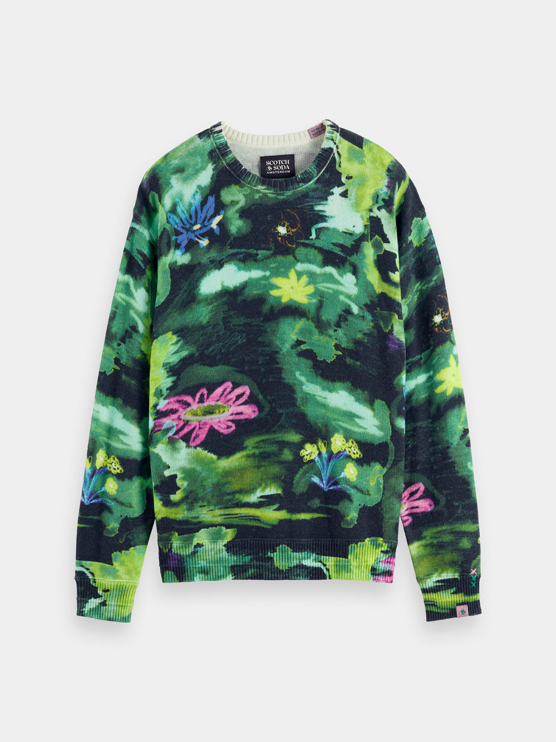Floral jacquard pullover - Scotch & Soda AU