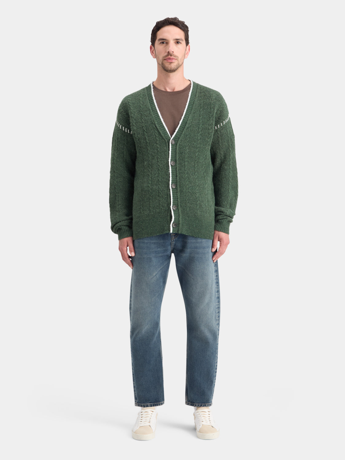 Drop shoulder cardigan - Scotch & Soda AU