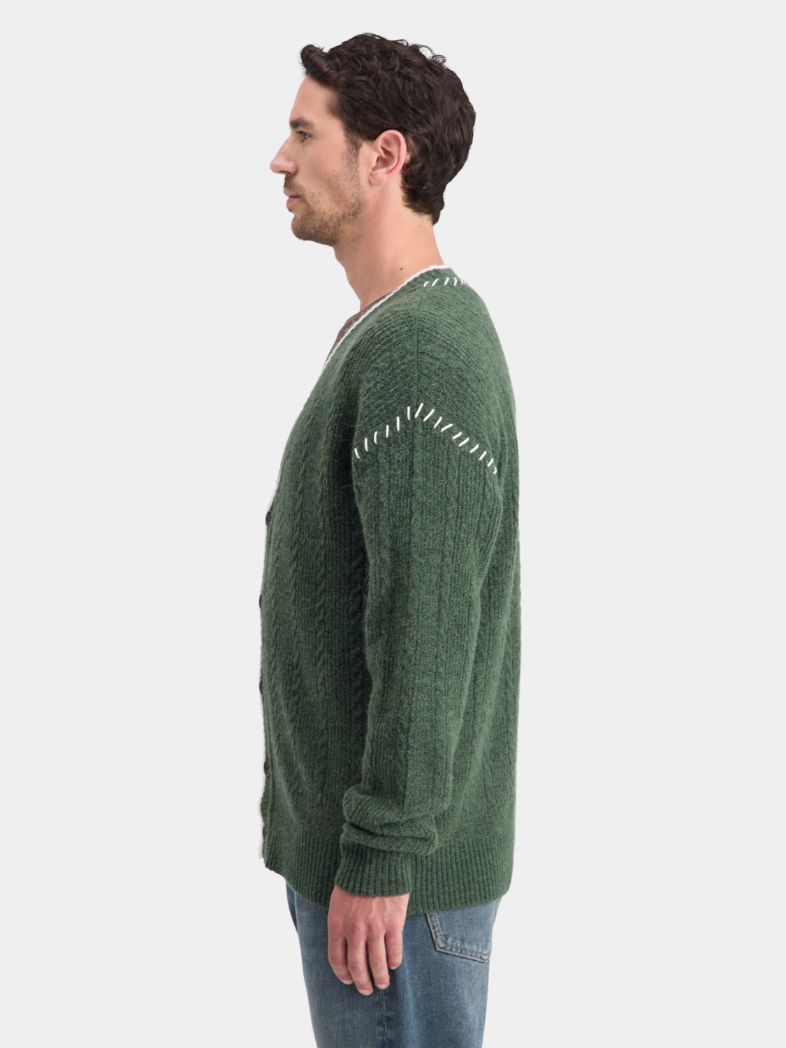 Drop shoulder cardigan - Scotch & Soda AU