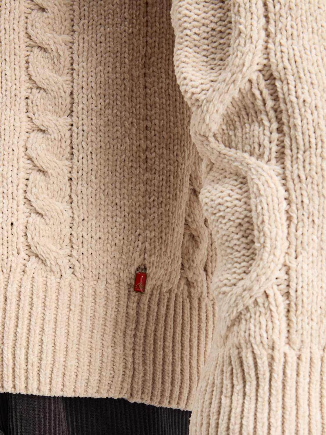 Chenille cable knit pullover - Scotch & Soda AU