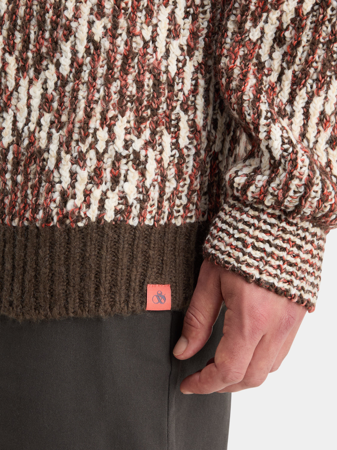 Jacquard turtleneck - Scotch & Soda AU