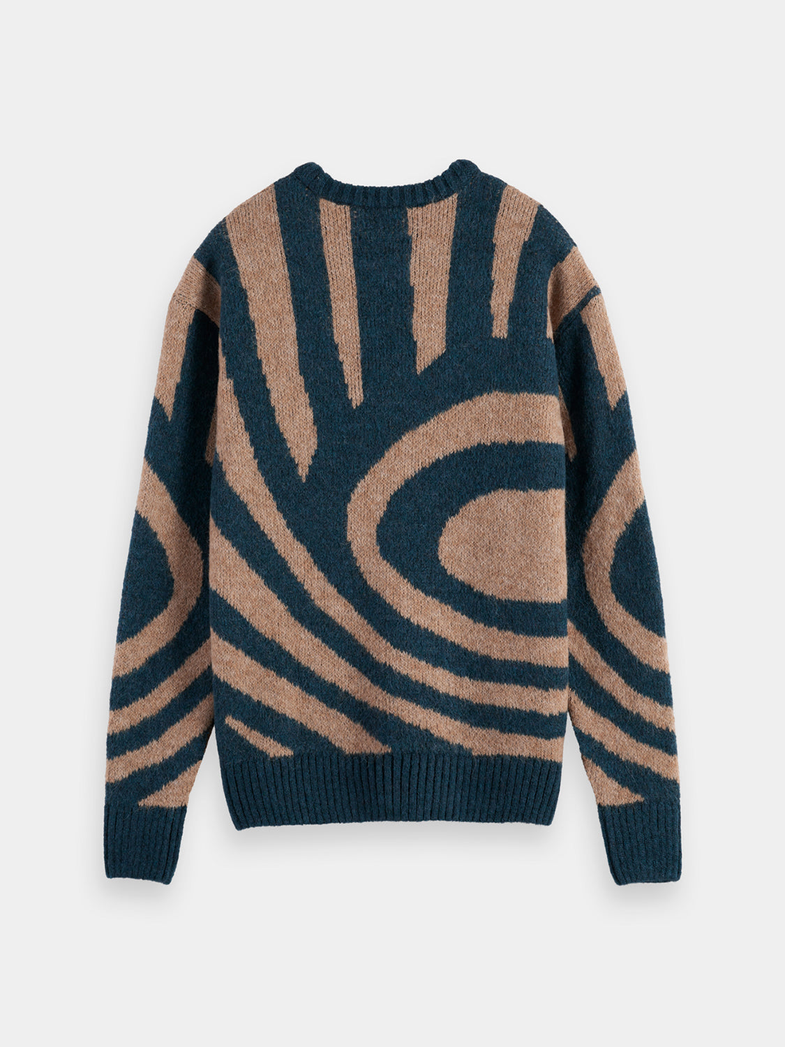 Drop shoulder fuzzy pullover - Scotch & Soda AU