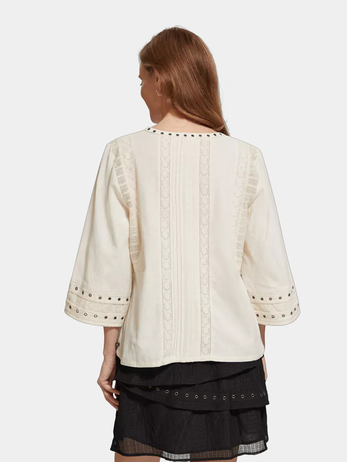 Top with eyelet details - Scotch & Soda AU