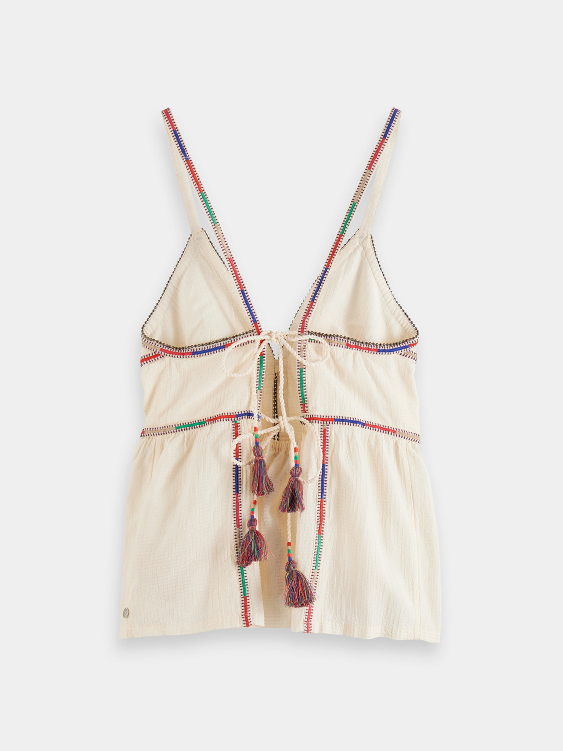 Embroidery tank top - Scotch & Soda AU