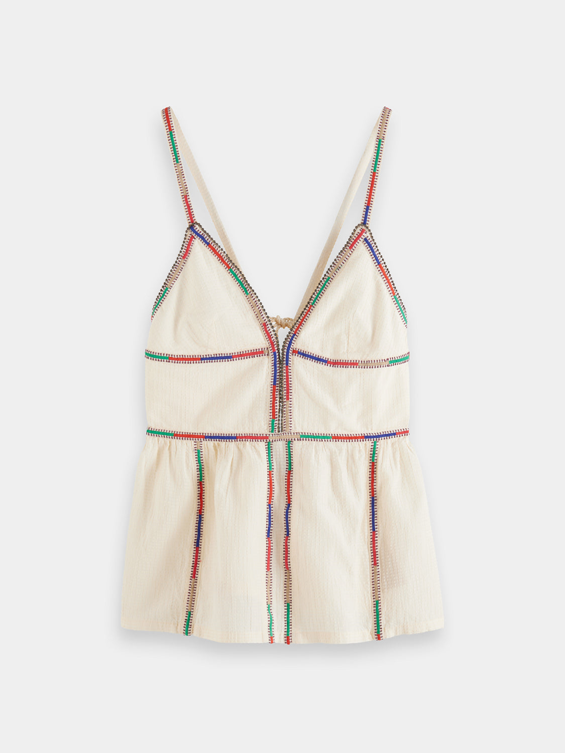 Embroidery tank top - Scotch & Soda AU