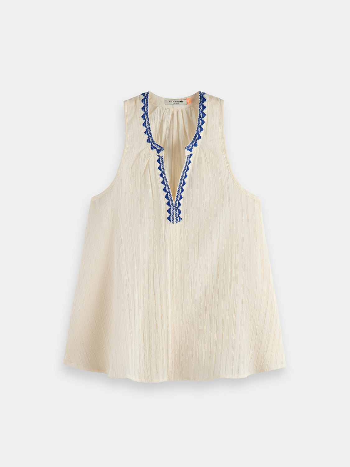 Tank top with tape detail - Scotch & Soda AU