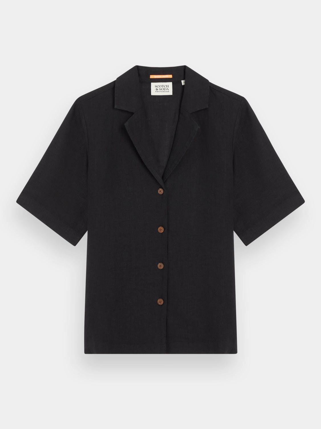 Linen camp shirt - Scotch & Soda AU