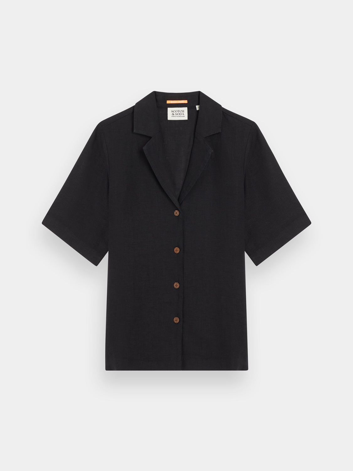 Linen camp shirt