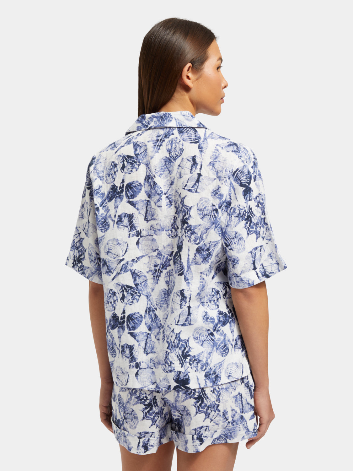 Linen camp shirt - Scotch & Soda AU