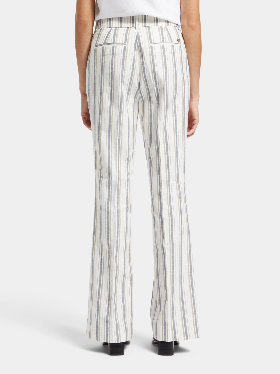 Violet lurex striped pants - Scotch & Soda AU