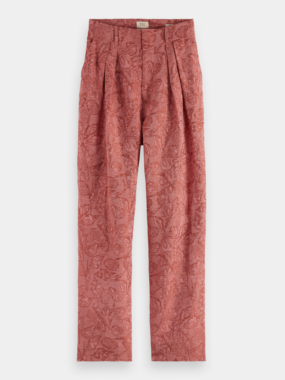 Faye shell jacquard pants - Scotch & Soda AU