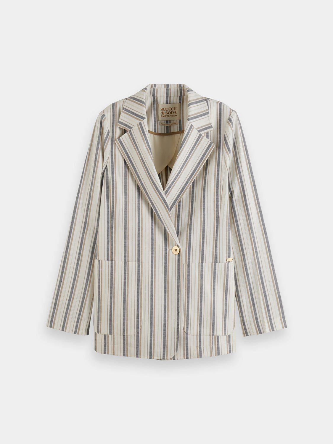 Lurex striped blazer - Scotch & Soda AU