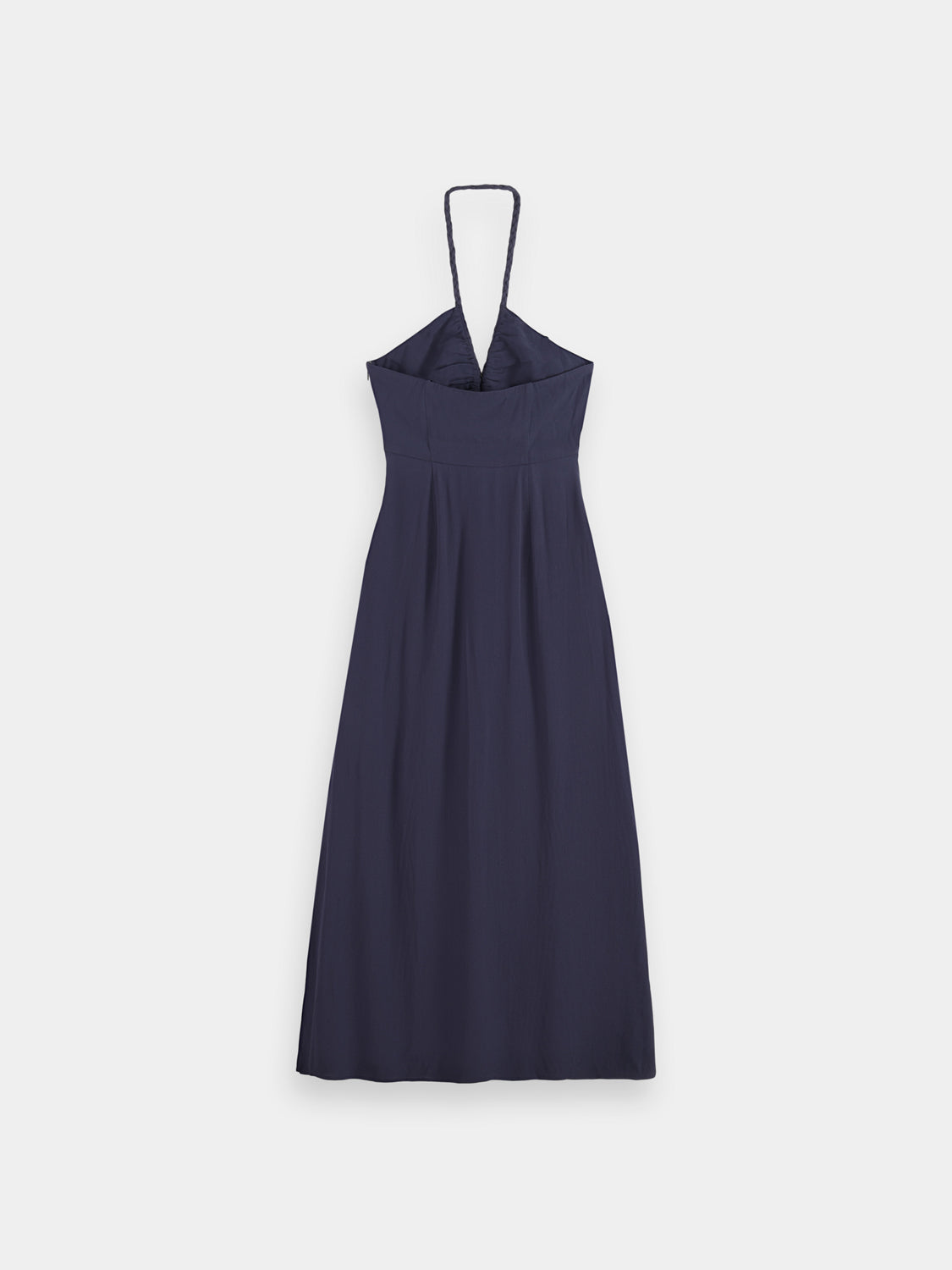 Braided halter neck maxi dress