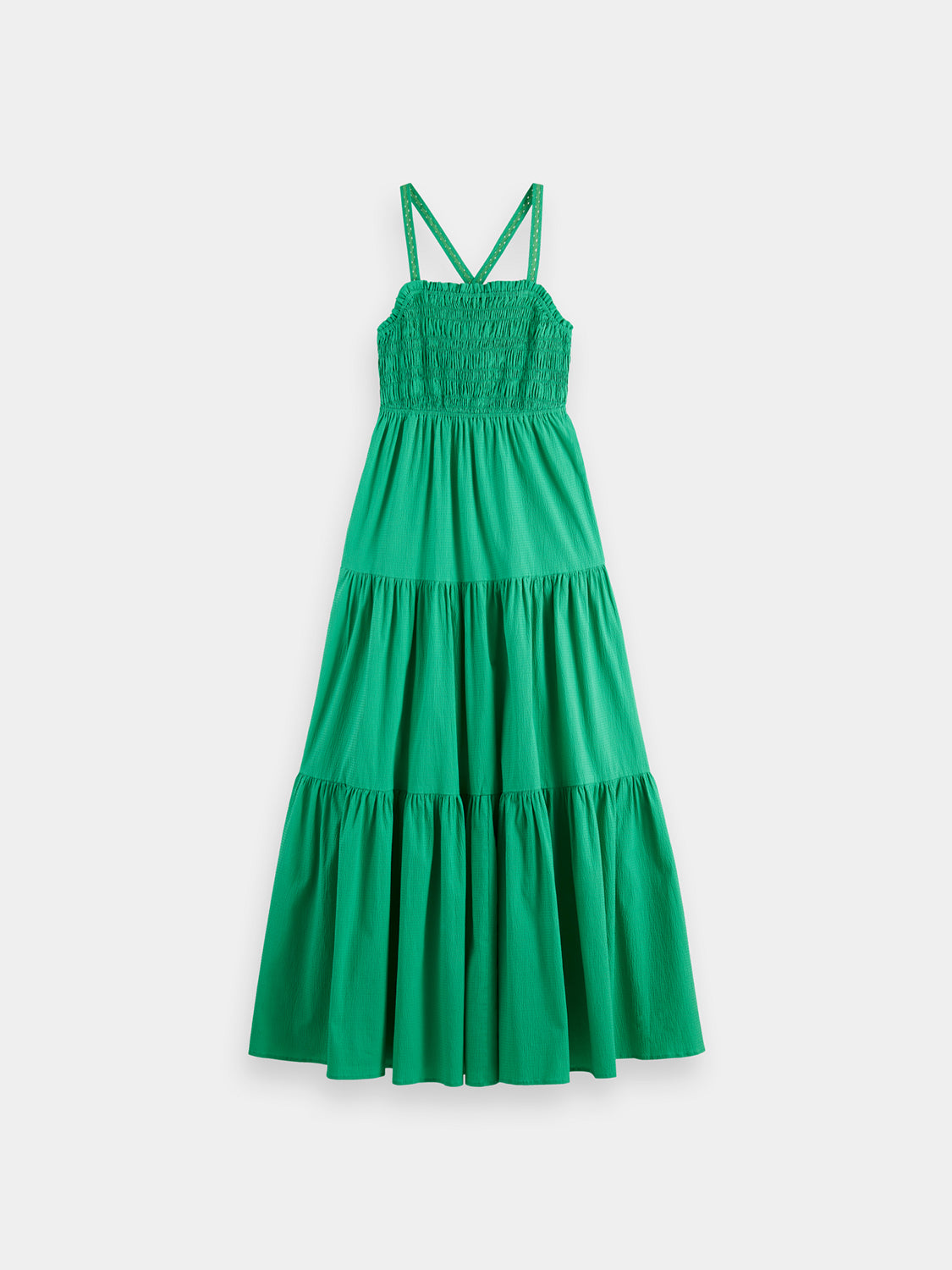 Maxi dress with smock detail - Scotch & Soda AU
