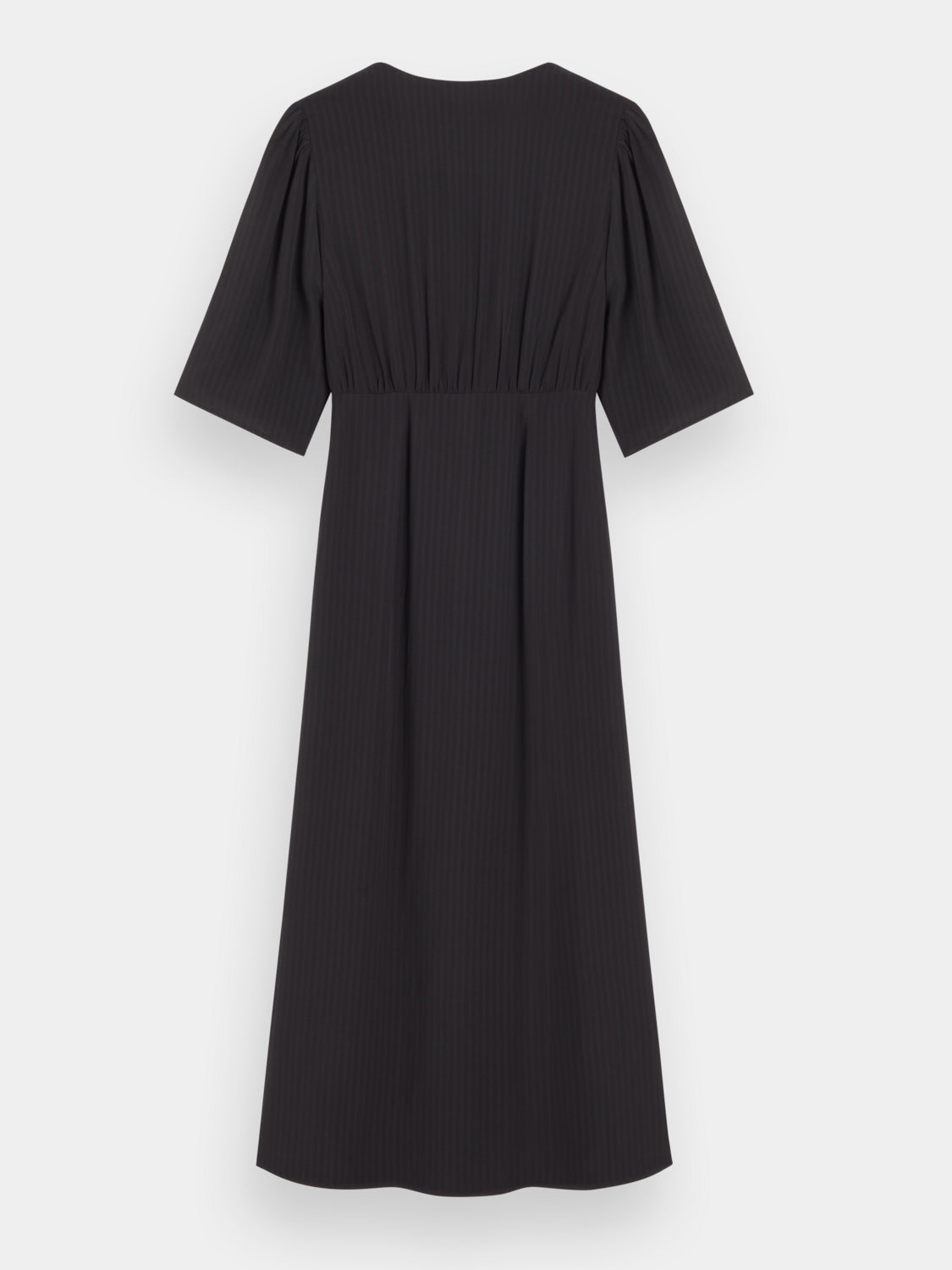 Midi wrap dress with knot detail - Scotch & Soda AU