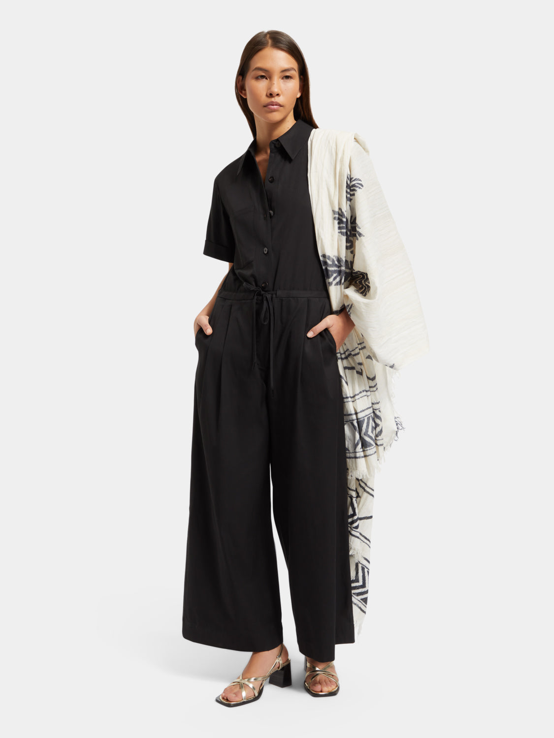 Wide-leg jumpsuit - Scotch & Soda AU