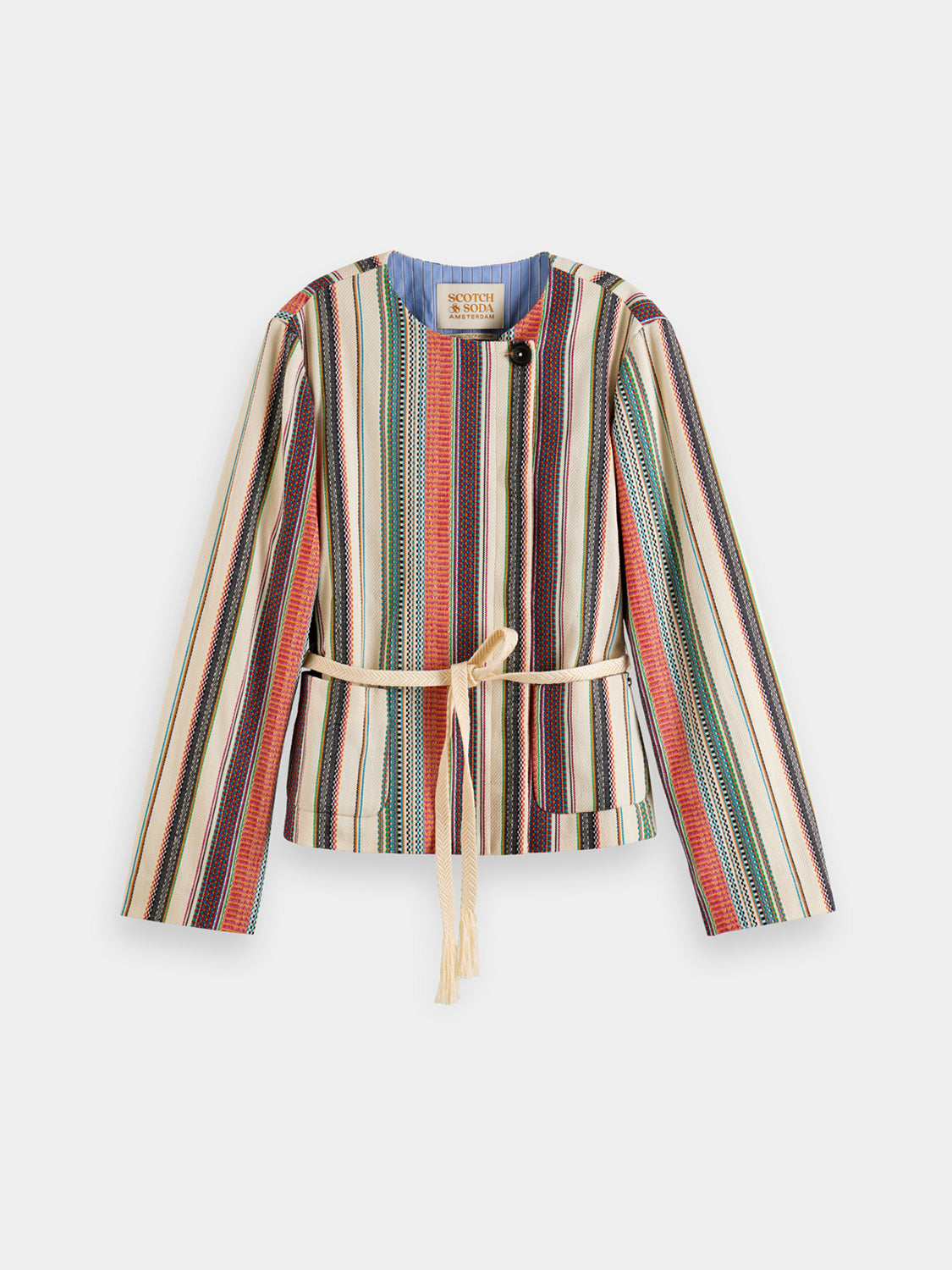 Crafted striped blazer - Scotch & Soda AU