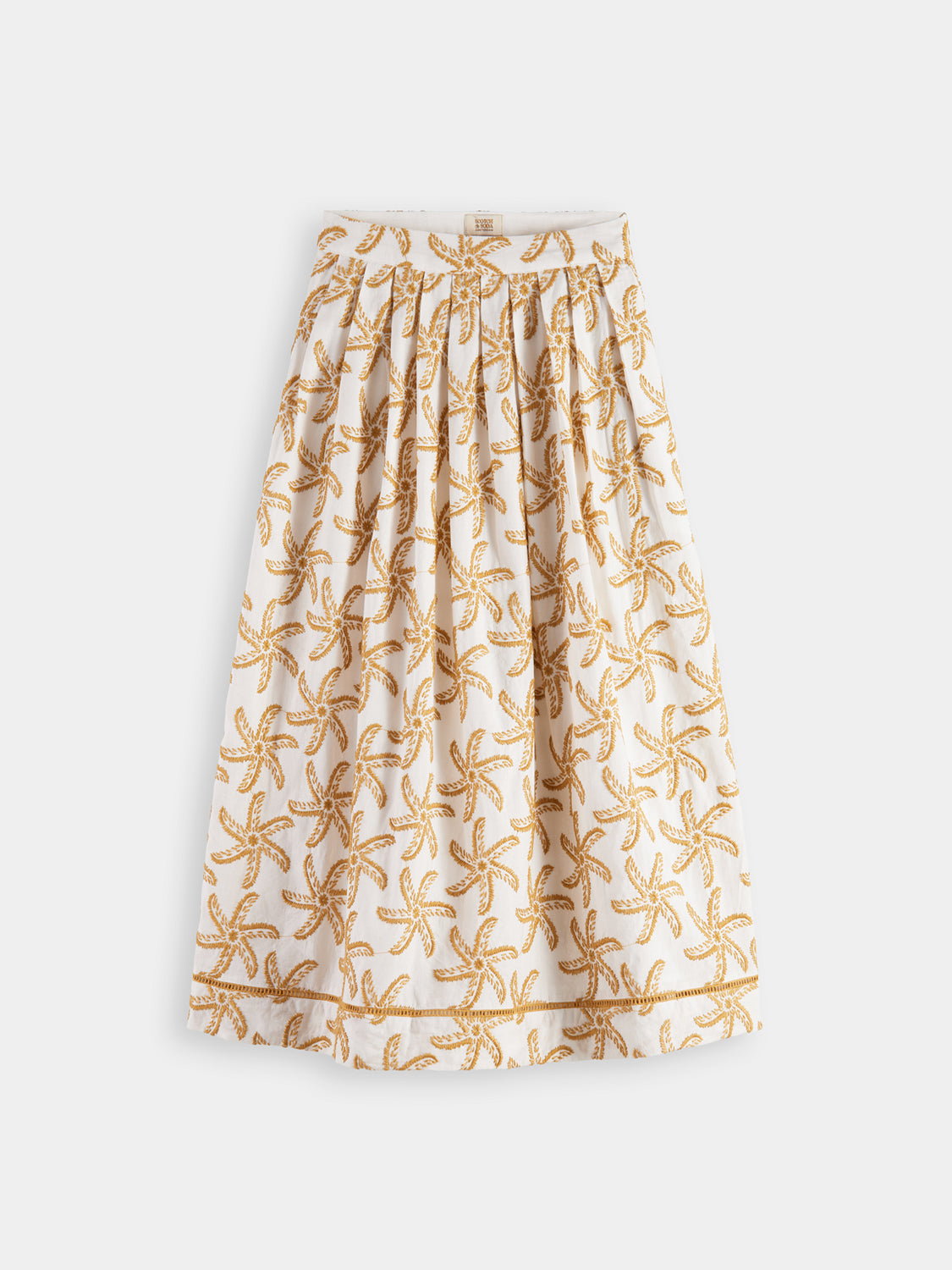 Embroidered midi skirt - Scotch & Soda AU