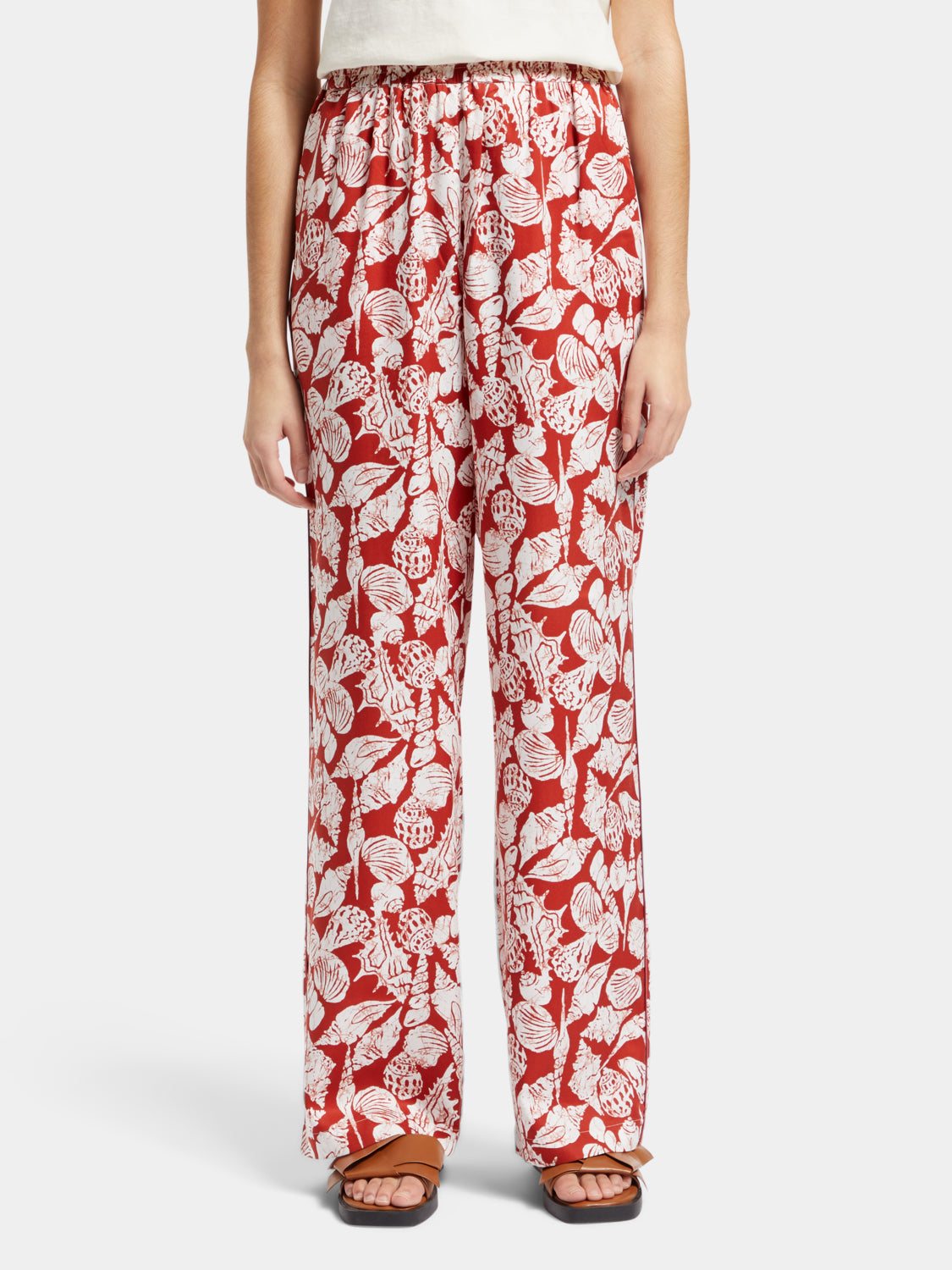Gia shell batik printed pants - Scotch & Soda AU
