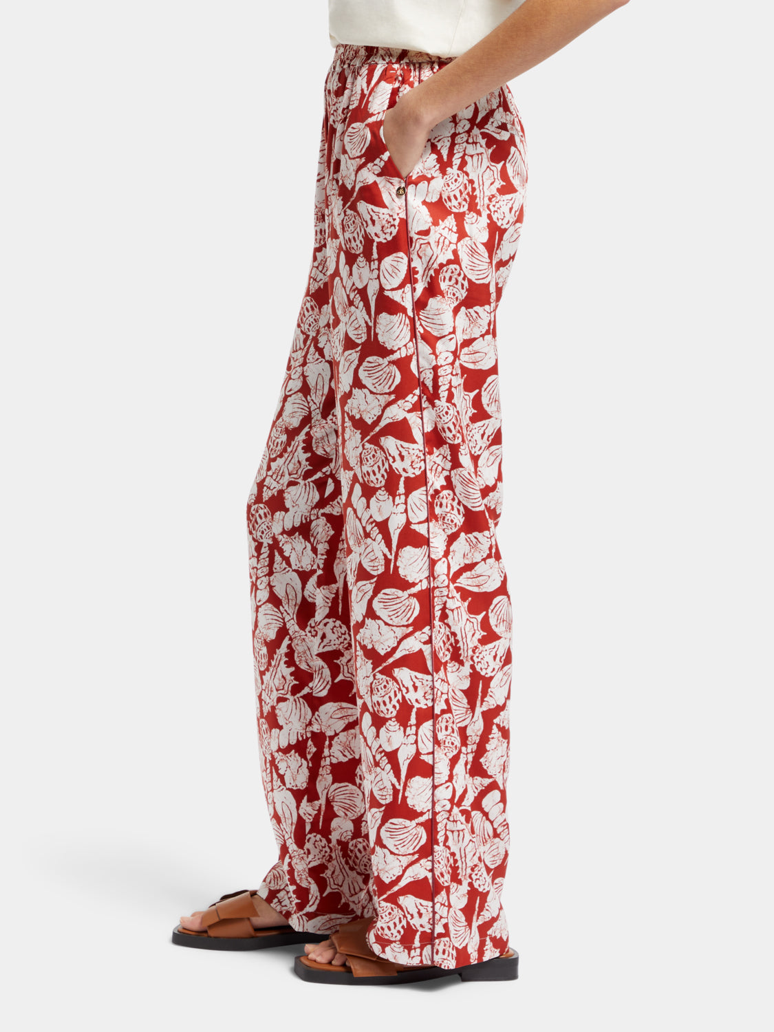 Gia shell batik printed pants - Scotch & Soda AU