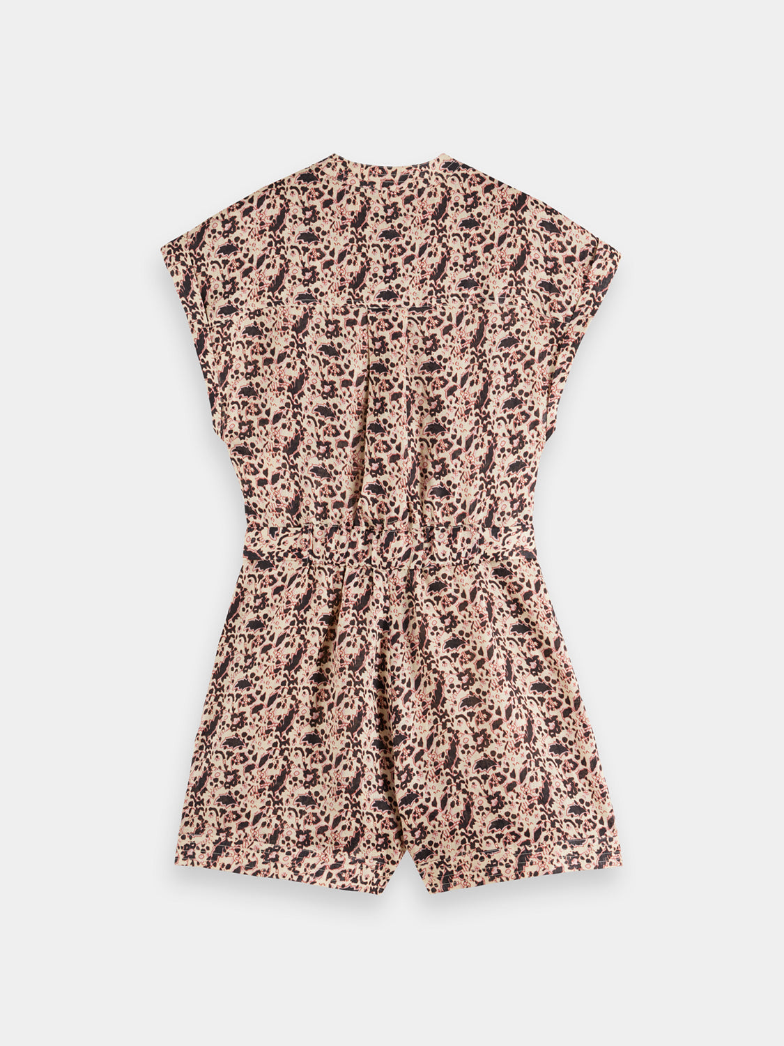 Linen printed playsuit - Scotch & Soda AU