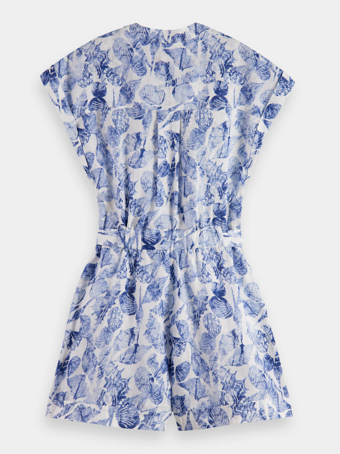 Linen printed playsuit - Scotch & Soda AU
