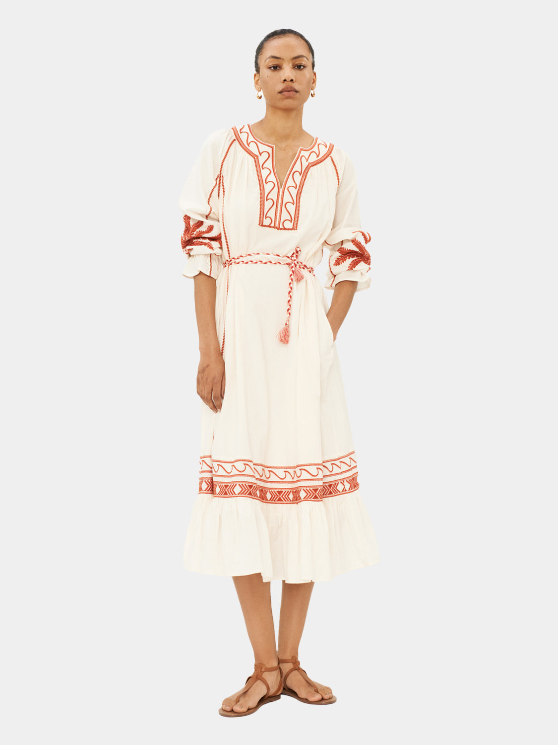Embroidered maxi dress - Scotch & Soda AU