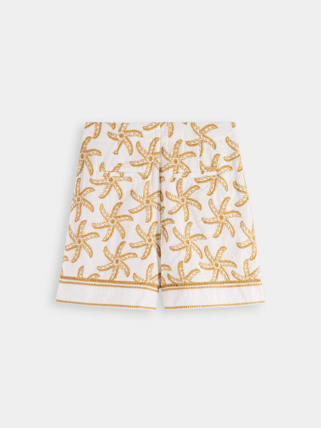 Starfish embroidered shorts - Scotch & Soda AU