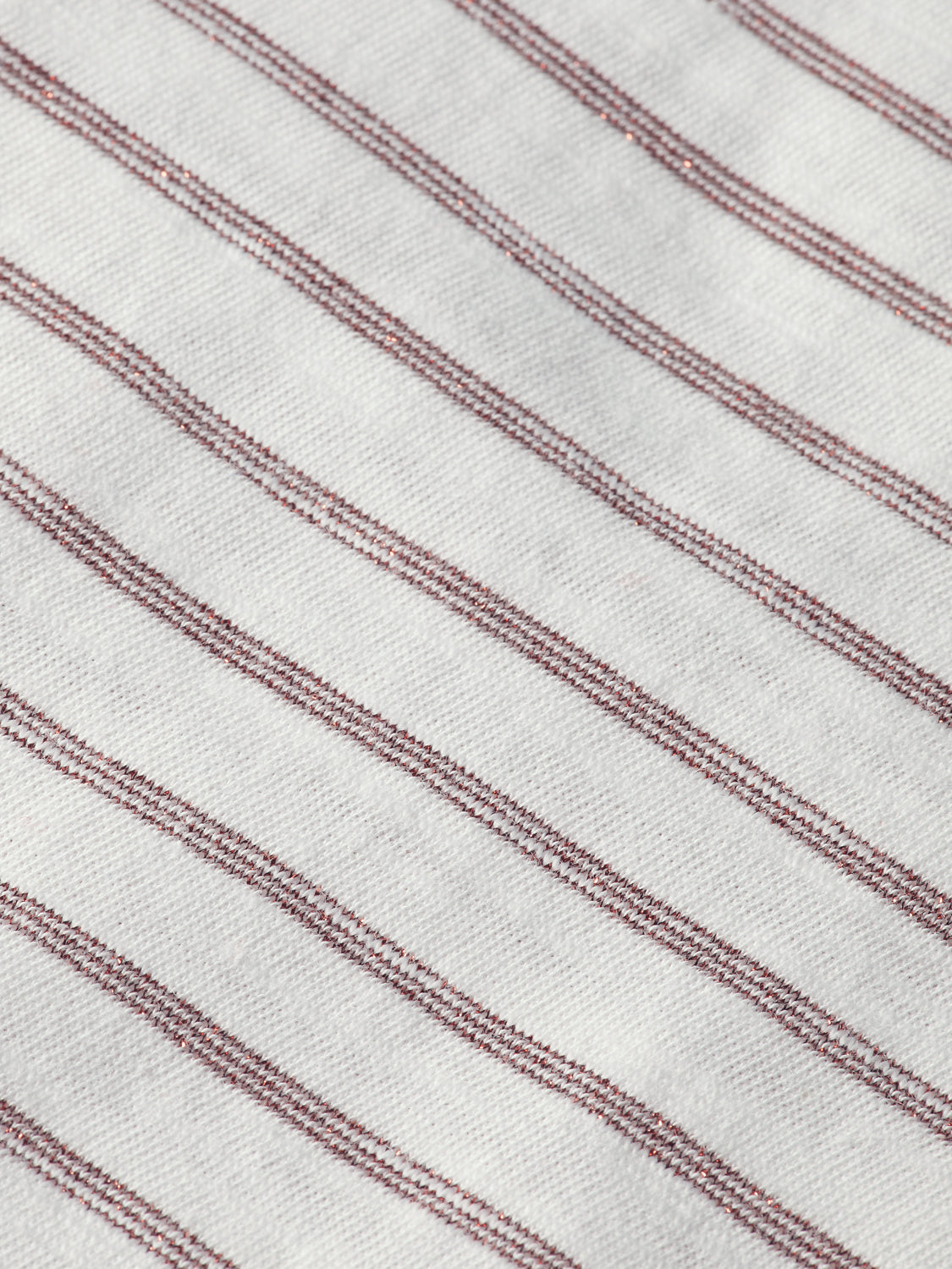 Relaxed-fit lurex striped t-shirt - Scotch & Soda AU
