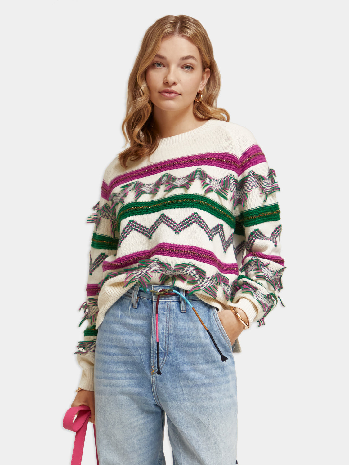 Deep low-rise loose-fit jeans - Scotch & Soda AU