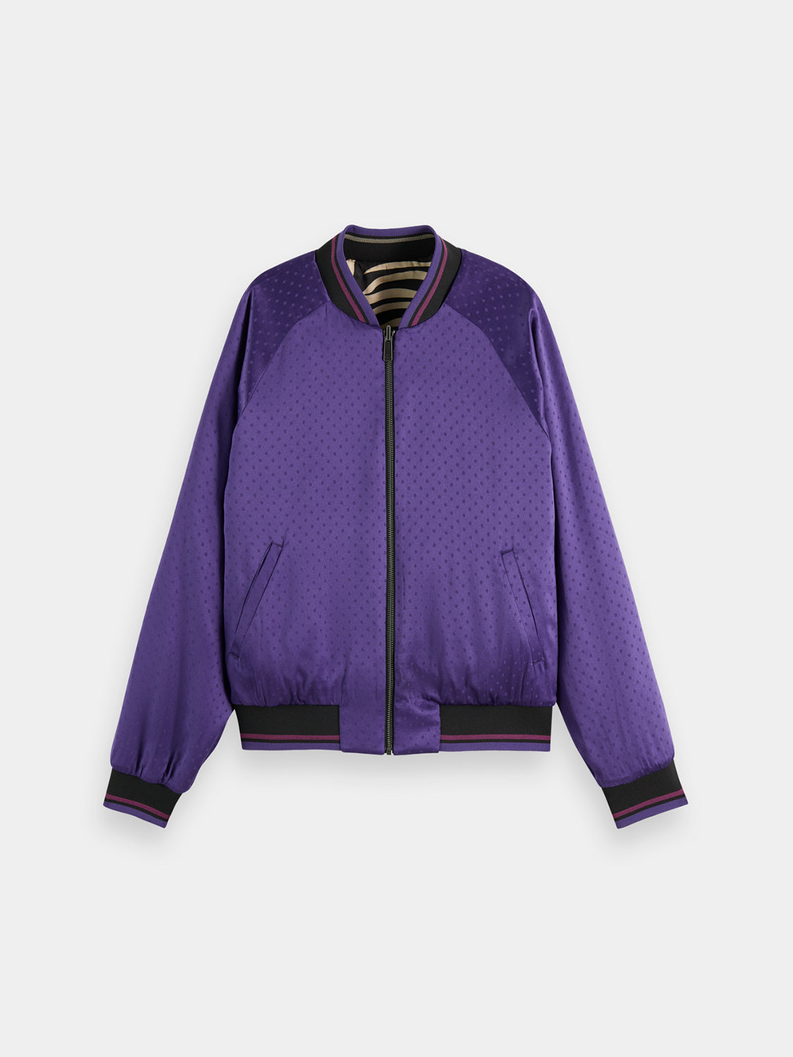 Reversible bomber jacket - Scotch & Soda AU