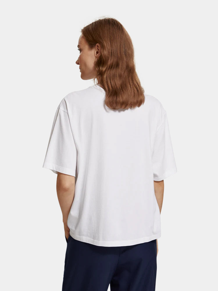 Loose fit artwork t-shirt - Scotch & Soda AU