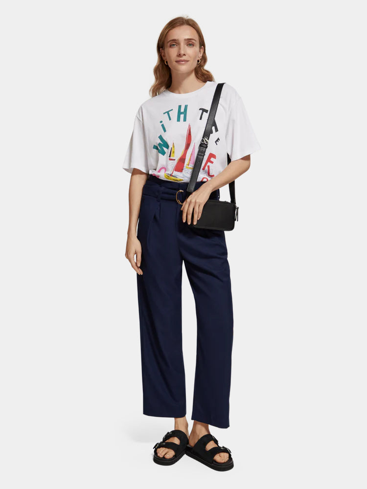 Loose fit artwork t-shirt - Scotch & Soda AU