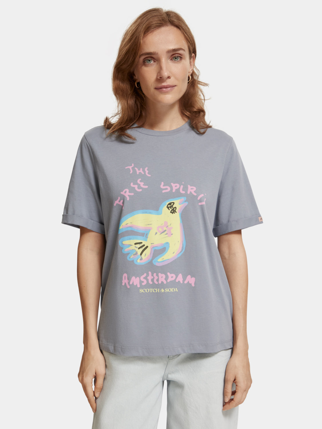 Relaxed fit graphic t-shirt - Scotch & Soda AU