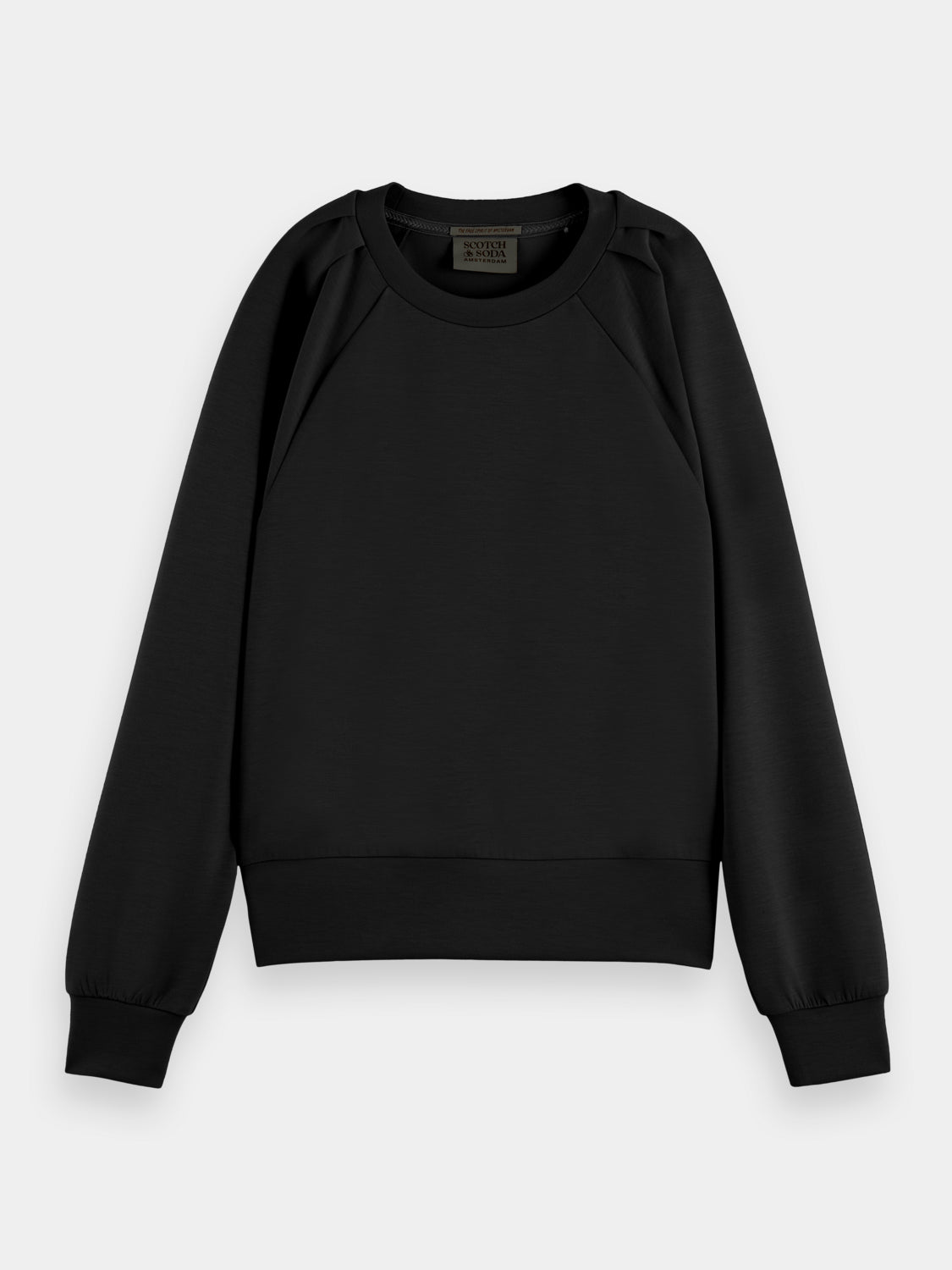 Pleated shoulder sweatshirt - Scotch & Soda AU