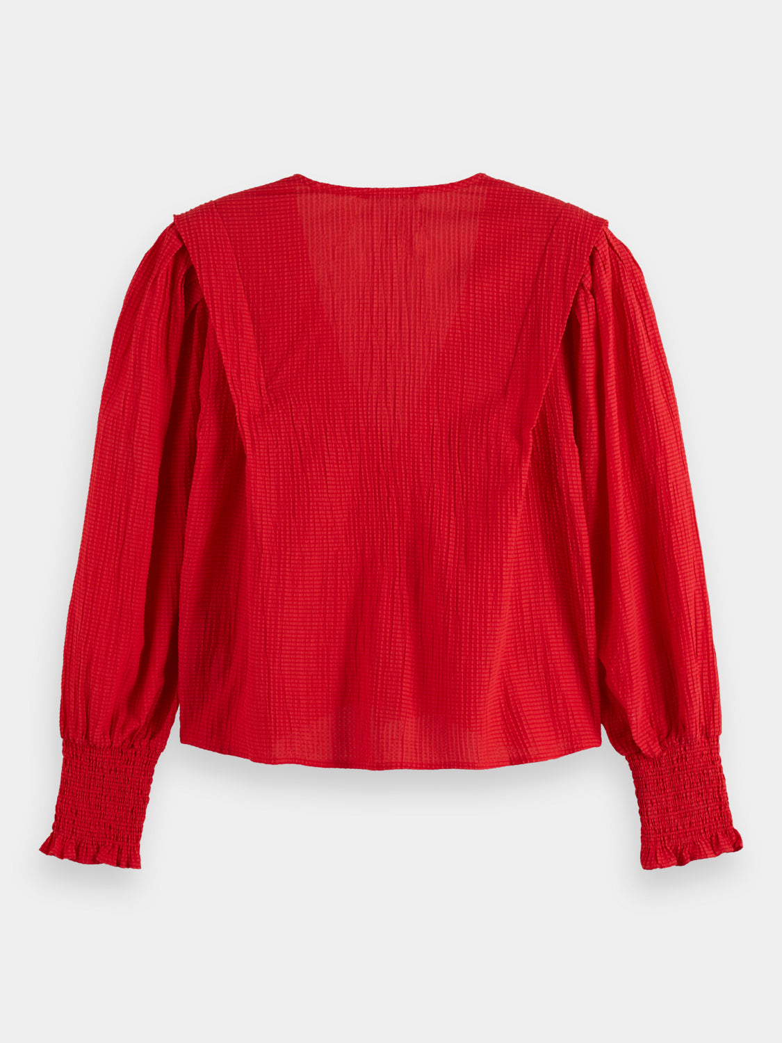 Lightweight V-neck blouse - Scotch & Soda AU