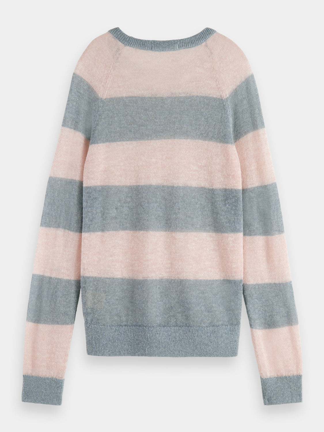 Block stripe raglan pullover - Scotch & Soda AU