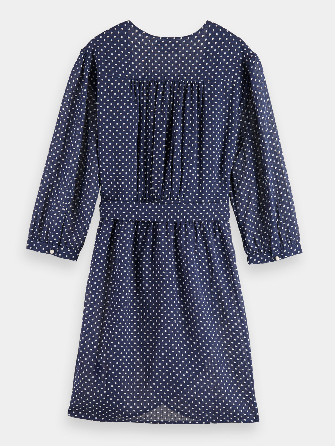 Printed mini wrap dress - Scotch & Soda AU