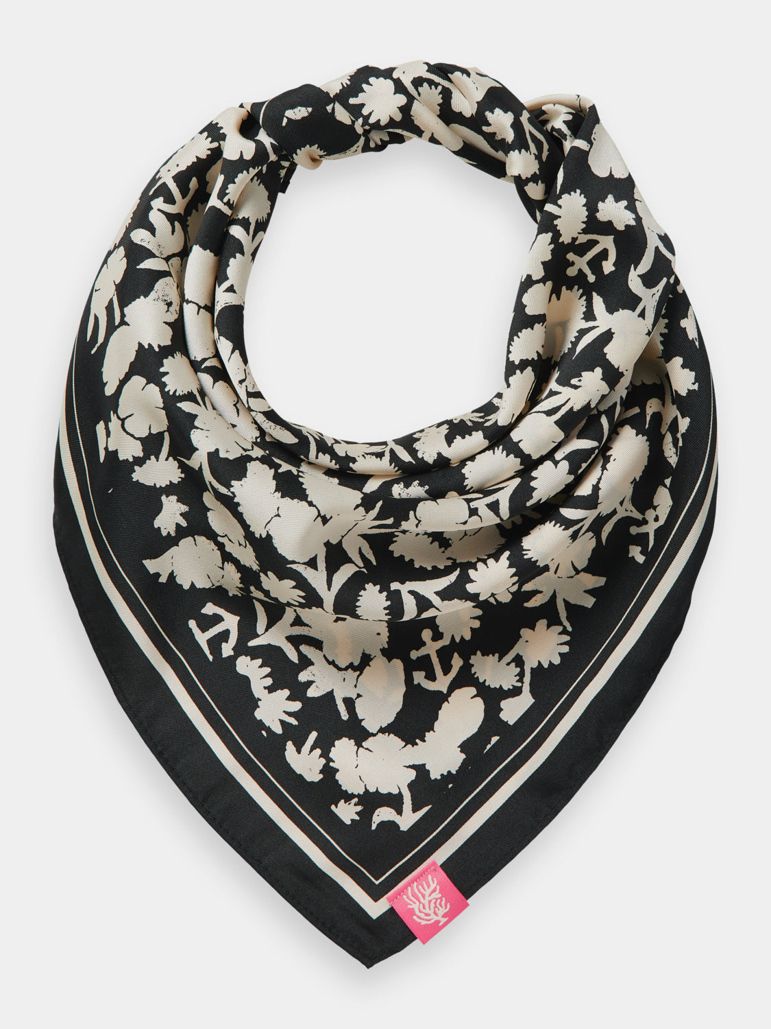 Printed square scarf - Scotch & Soda AU