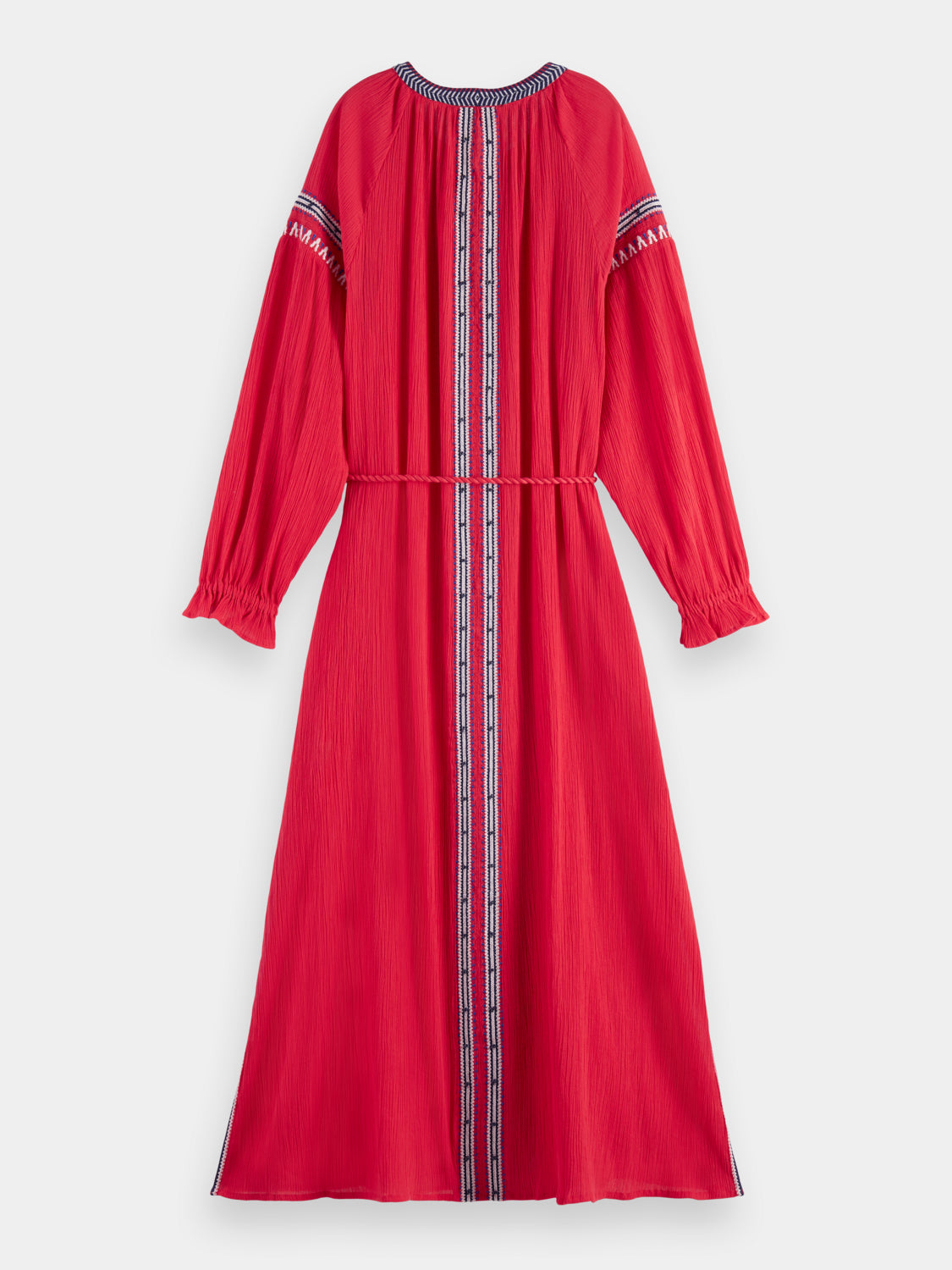 Midi dress with embroidery details - Scotch & Soda AU