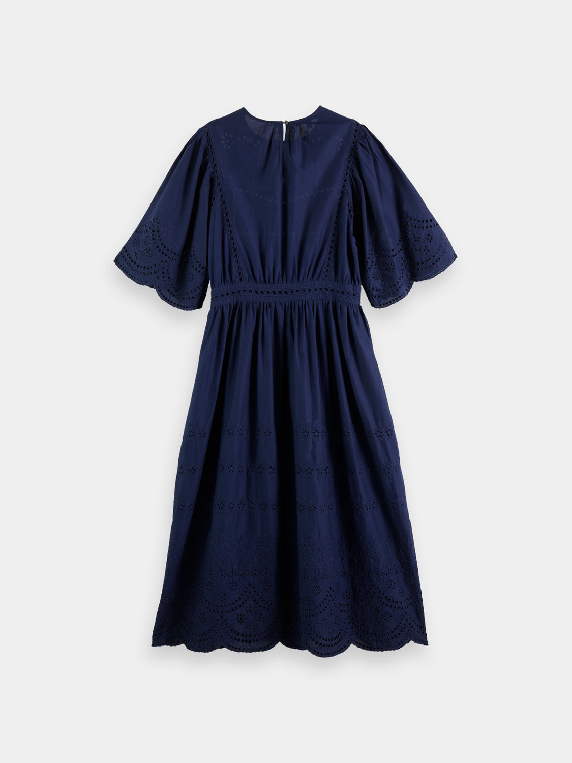 Broiderie anglaise midi dress - Scotch & Soda AU