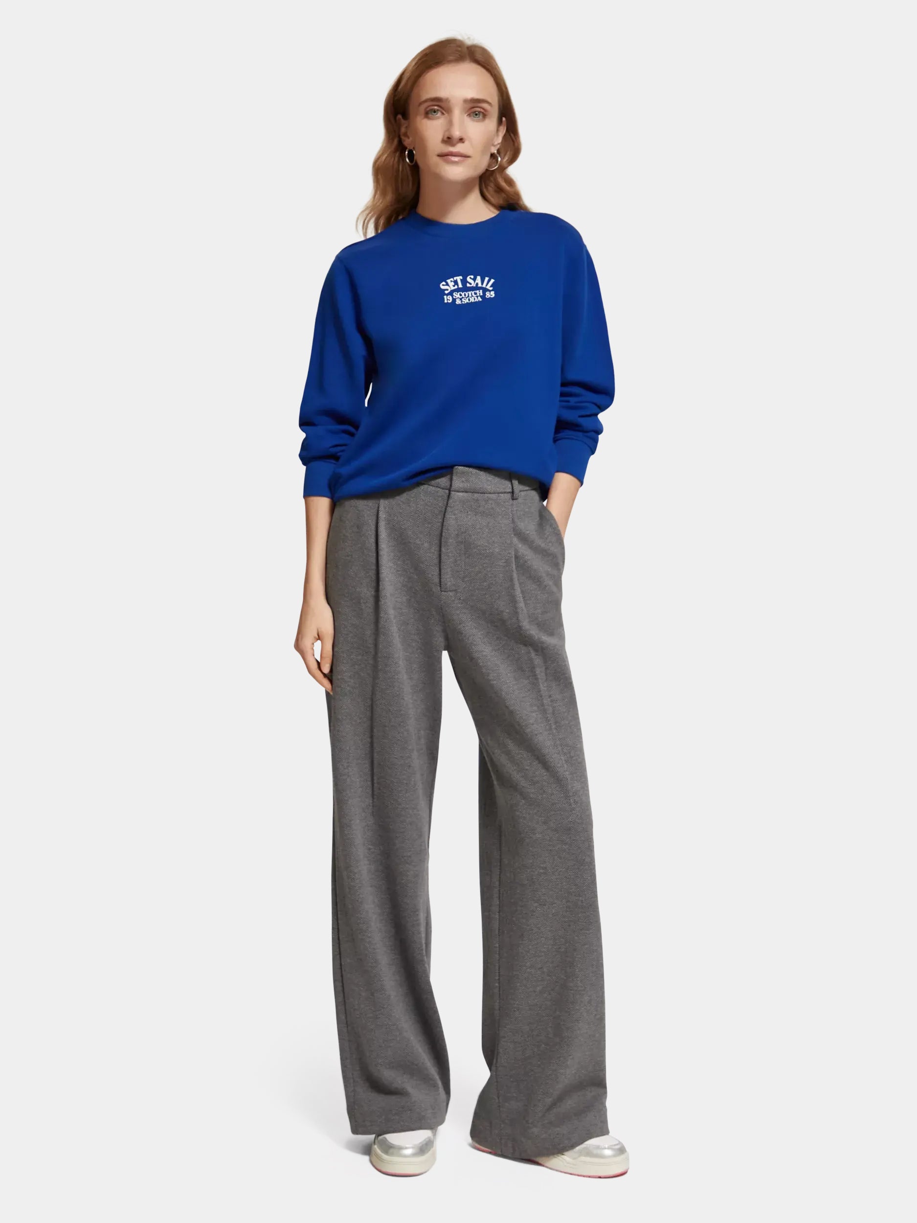 Graphic crewneck sweatshirt - Scotch & Soda AU