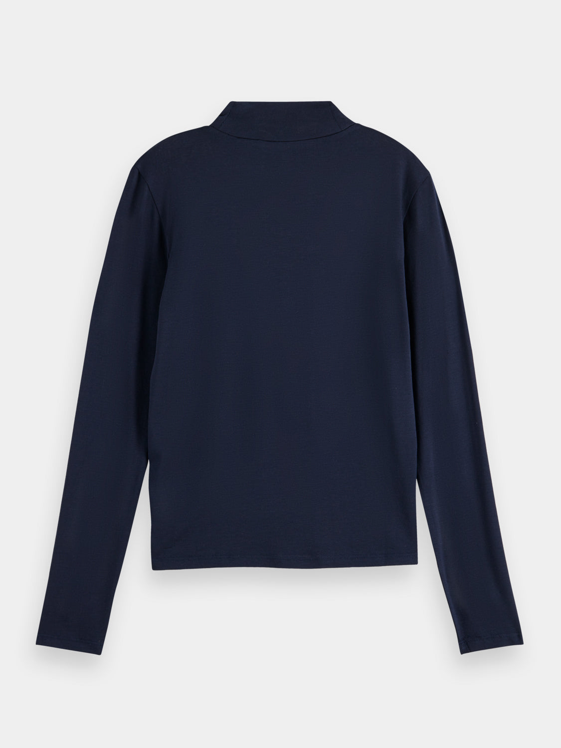 Long-sleeved mock neck top - Scotch & Soda AU