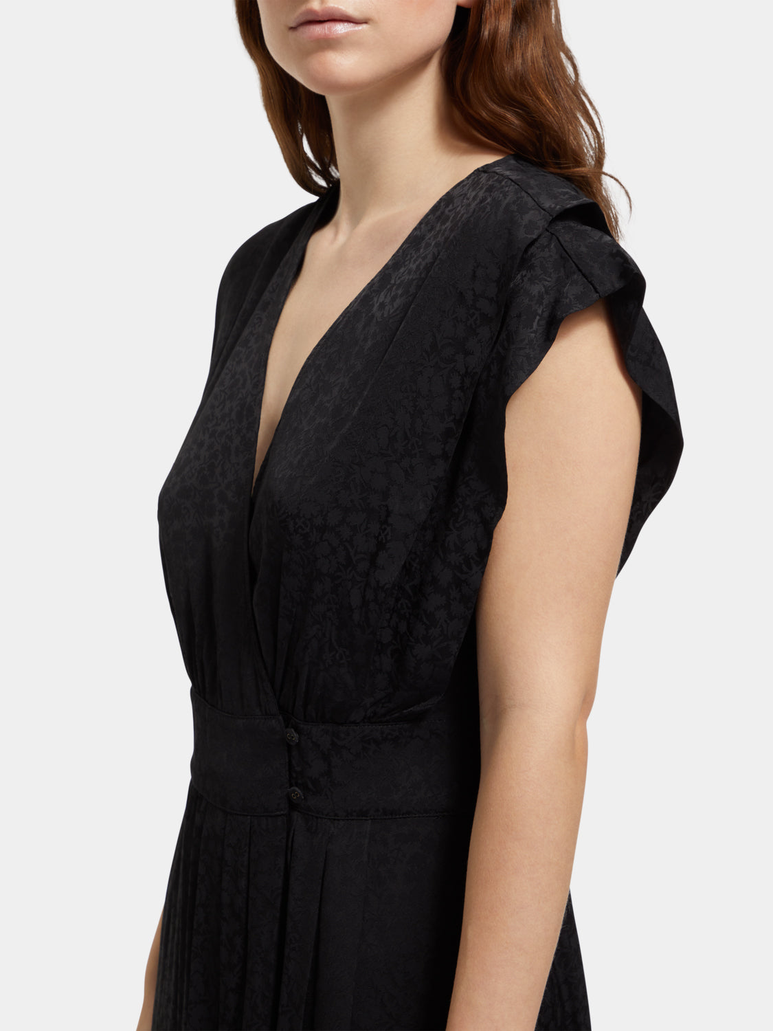 V-Neck wrap dress - Scotch & Soda AU