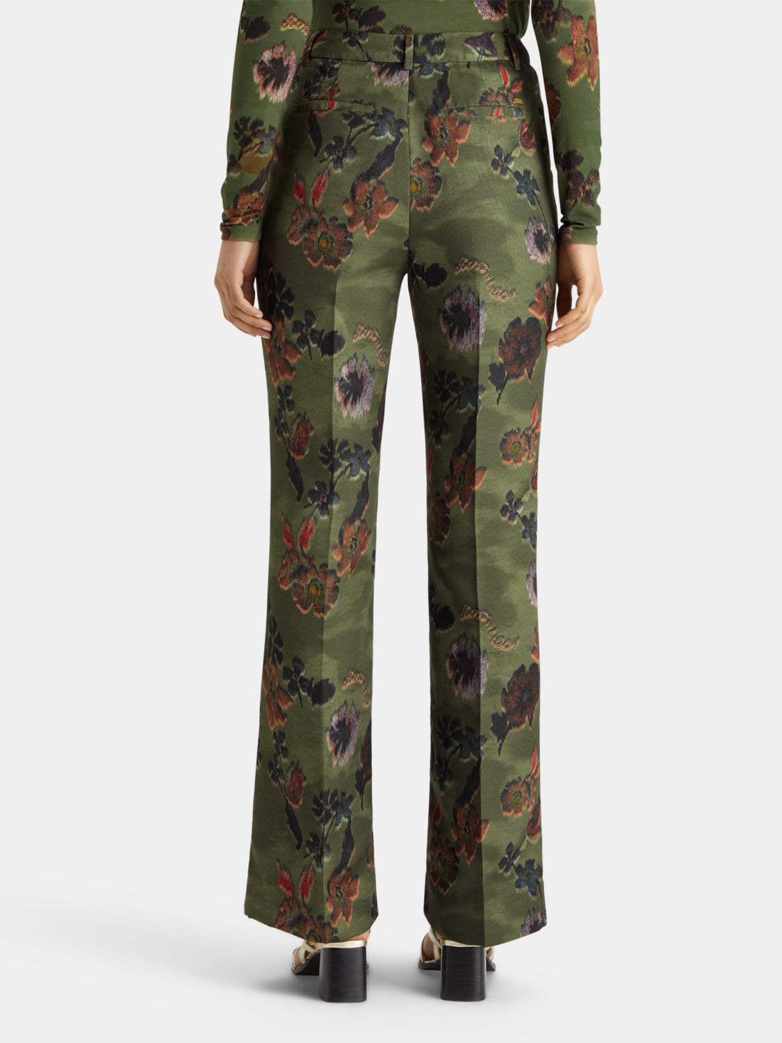 Violet kick flare pants - Scotch & Soda AU