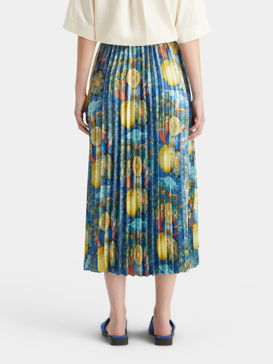 Pleated printed skirt - Scotch & Soda AU